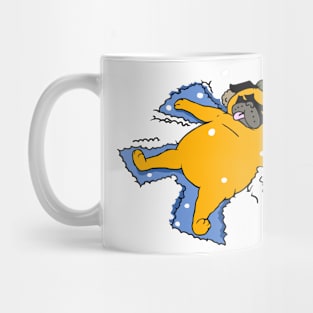 Snow Angel Pug Mug